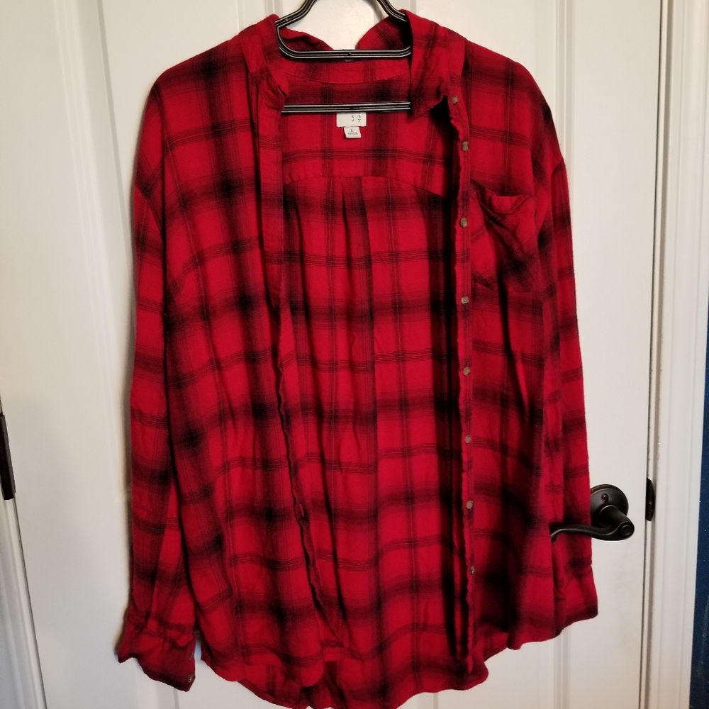 Red Plaid Flannel